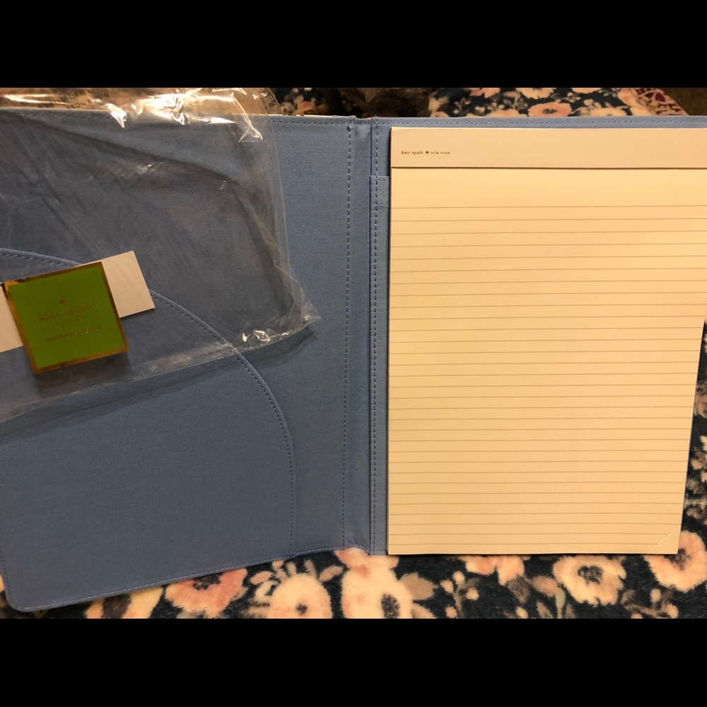 Kate Spade Blossom Notepad Folio